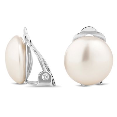 Pearl clip on earring